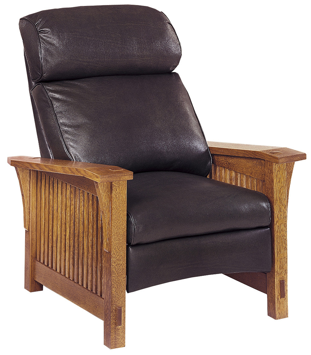 Bustle Back Spindle Morris Manual Recliner - Stickley Furniture | Mattress
