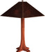 Cross Base Table Lamp with Mica Shade - Stickley Furniture | Mattress