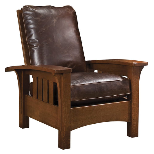 Bow Arm Morris Chair with Loose Cushion - Stickley Furniture | Mattress