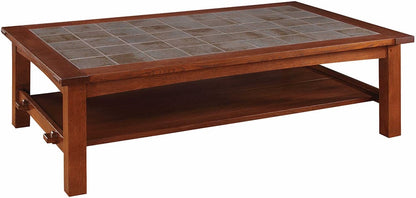 Tile Top Cocktail Table - Stickley Furniture | Mattress