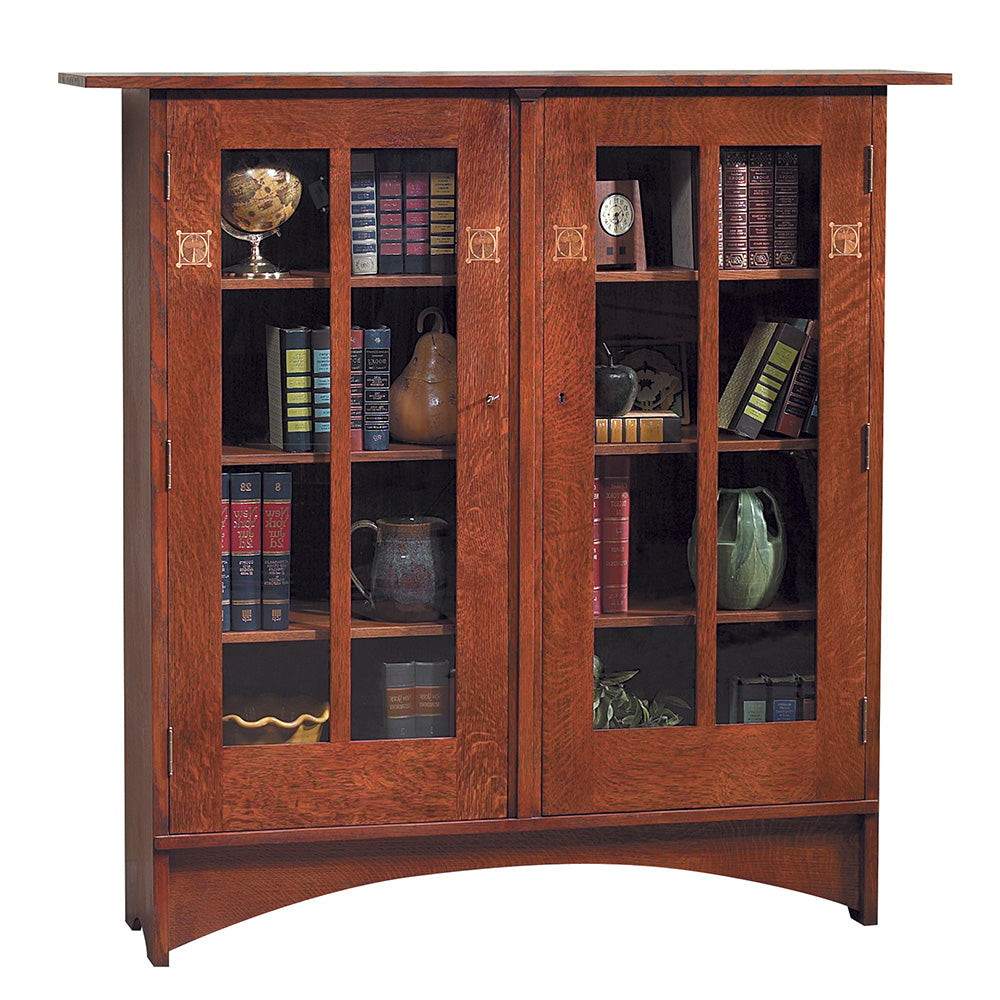 Harvey Ellis Bookcase with Inlay - Stickley Furniture | Mattress