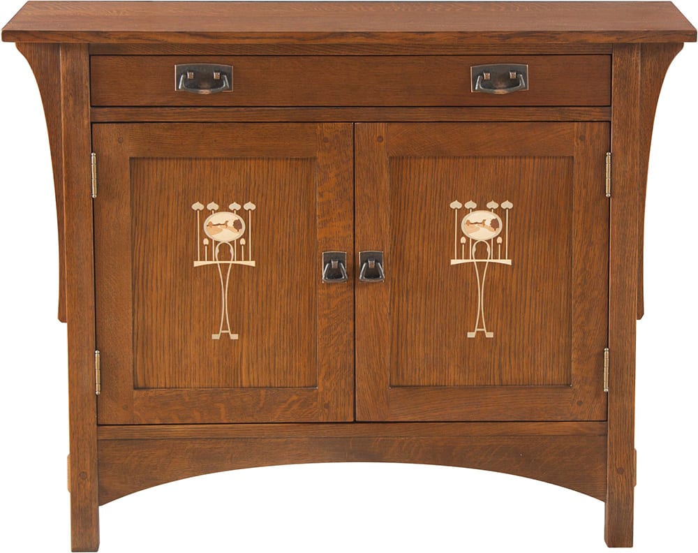 Harvey Ellis Door Console - Stickley Furniture | Mattress