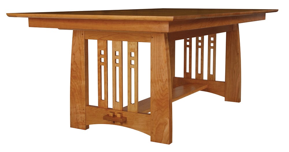 Highlands Trestle Table - Stickley Furniture | Mattress